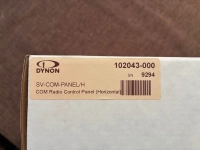 Dynon VHF COM Radio with Panel Head