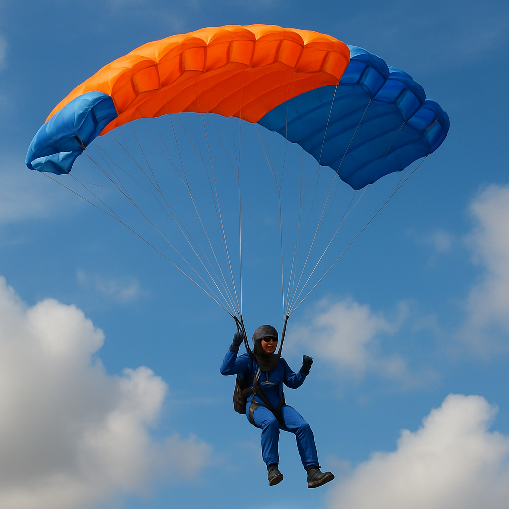 Spadochrony i sprzęt spadochronowy